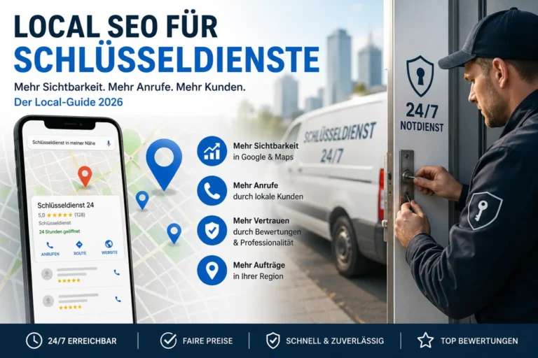 Wie Local SEO dringend benötigte Kunden für den Schlüsselnotdienst gewinnt: Der Local-Guide 2026